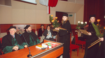 Rozdanie dyplomów - listopad 2007