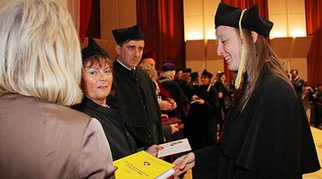 Rozdanie dyplomów 2009