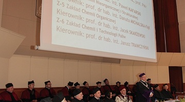Inauguracja Roku Akademickiego 2013/2014 na Wydziale Chemicznym - 2 października 2013