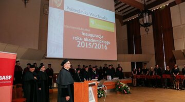 Inauguracja Roku Akademickiego 2015/2016 na Wydziale Chemicznym - 5 października 2015