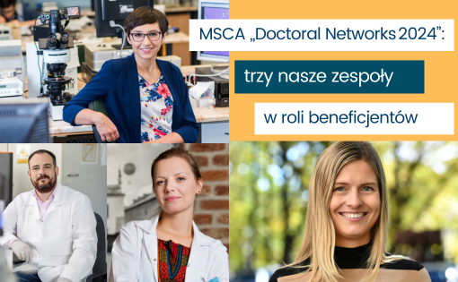 MSCA 2024: Wydział Chemiczny z trzema projektami!